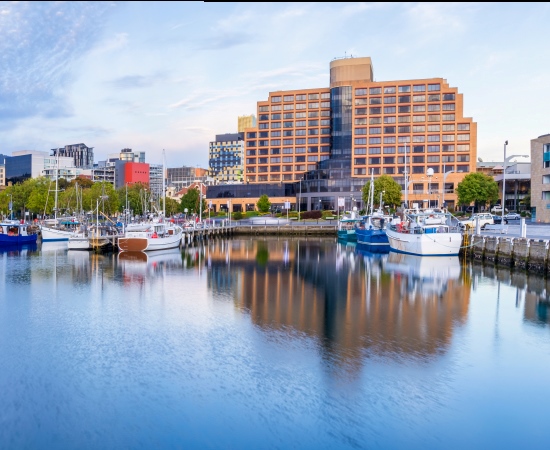 Utilization of pipes and cable floats from EZ Connect Floats results in better Hobart shorelines