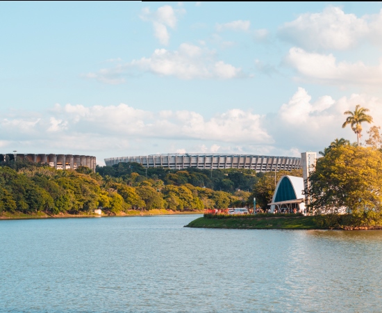 Belo Horizonte industrial cityscape with diverse sectors