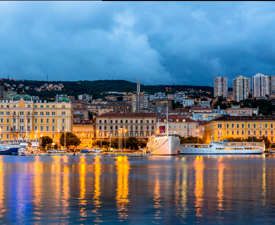 Cable and pipe floats enhance the transporting of dredged materials in Rijeka.