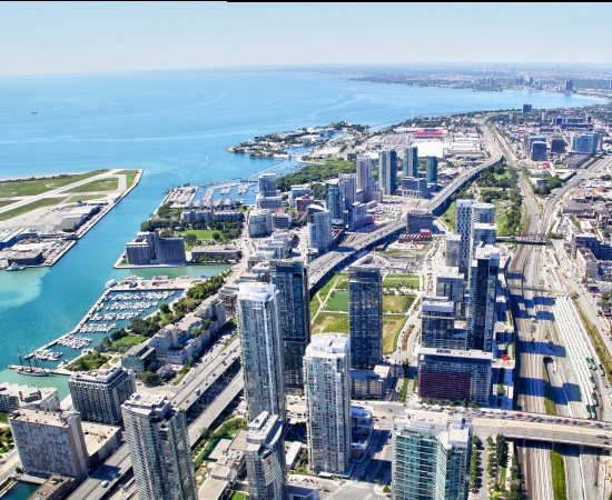 Dynamic city of Toronto, Canada, known for finance, tech, and culture.