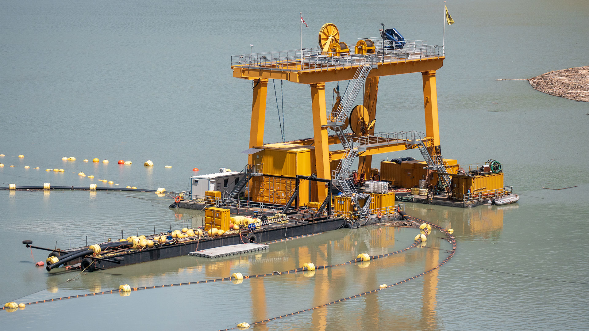 dredge pipe floats