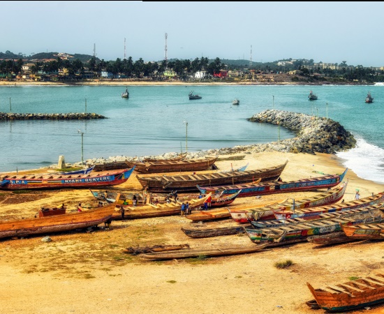 Pipe and Hose Floats in Tamale