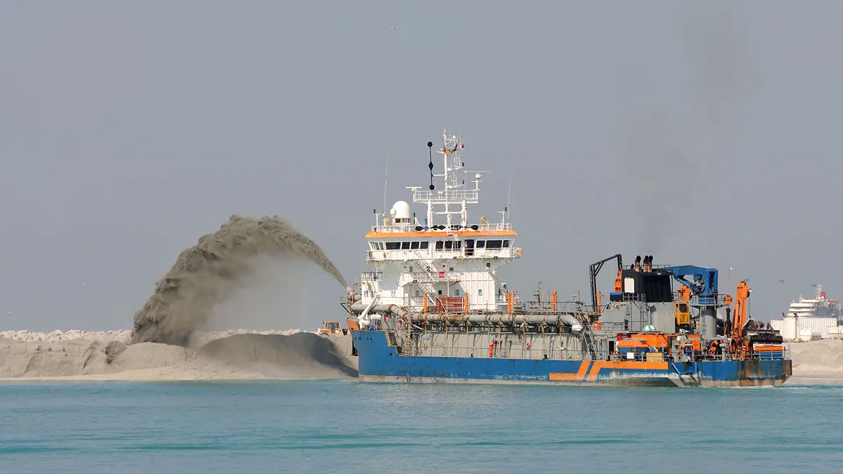 Sand-Dredging-Machine
